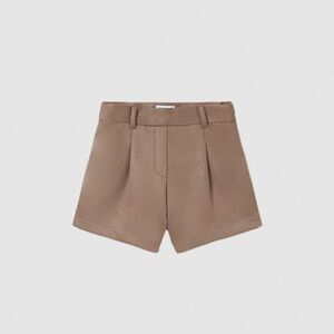 Size 14 Girls Mayoral Tan High Waist Women's Shorts